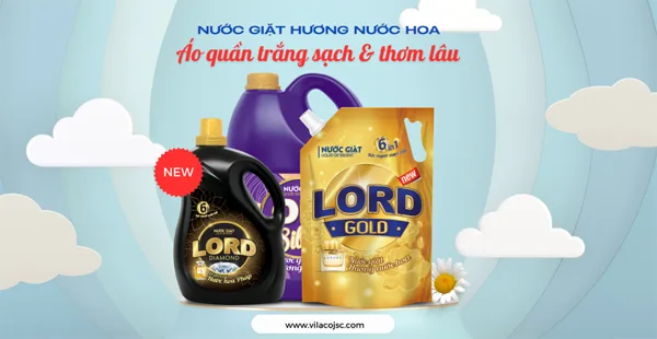 A set of 3 Lord perfume-scented laundry detergents are popular with women today