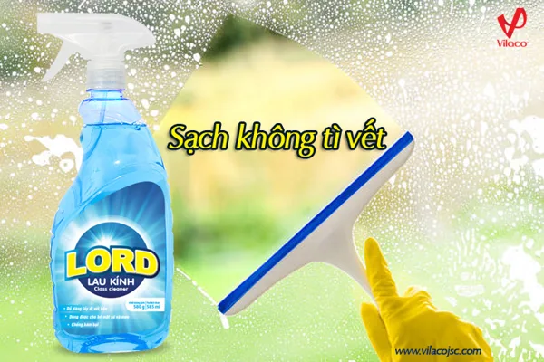 Lord glass cleaner - Spotlessly clean