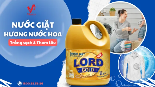 Lord Gold laundry detergent with perfume scent - Laundry is a pleasure