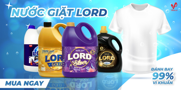 Clean bacteria - soft scent in an instant with Lord laundry detergent