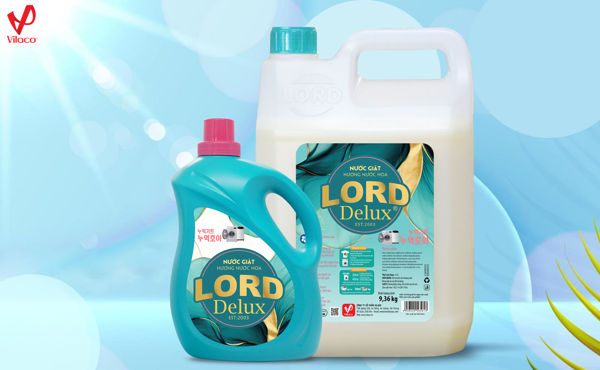 RA MẮT NƯỚC GIẶT LORD DELUX HƯƠNG NƯỚC HOA MỚI - CHO ÁO QUẦN TRẮNG SẠCH & THƠM MỀM SUỐT 24H