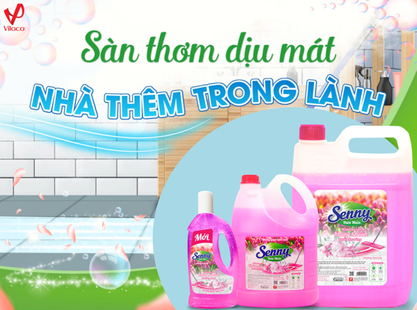Nước Lau Sàn Hoa Lily - Đắm Chìm Trong Hương Hoa Tươi Mát
