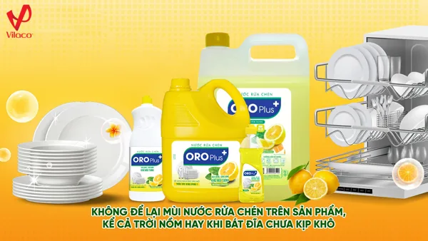 Nước Rửa Chén Oroplus Hương Chanh – Tươi Mát, Hiệu Quả Trong Từng Giọt