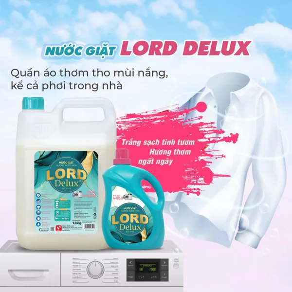 Sạch Tinh Tươm – Thơm Lâu Như Nước Hoa Cùng Lord Delux