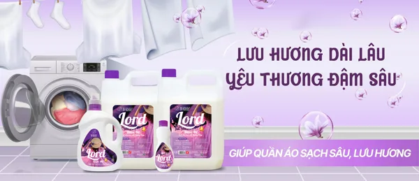 Vải Mềm, Hương Thơm, Cảm Xúc Trọn Vẹn – Cùng Nước Xả Vải Lord Đam Mê