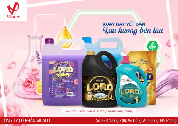NƯỚC GIẶT XẢ LORD – ĐƯỢC YÊU THÍCH BỞI HƯƠNG THƠM DAI LÂU KHÓ CƯỠNG