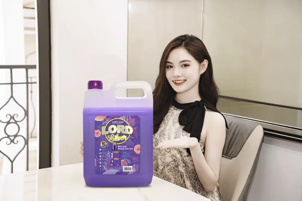 Nước Giặt – Xả LORD Silver – Hương Nước Hoa Tinh Tế