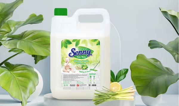 Ngôi Nhà Sạch Bóng, Hương Sả Chanh Lan Tỏa Với Nước Lau Sàn Senny