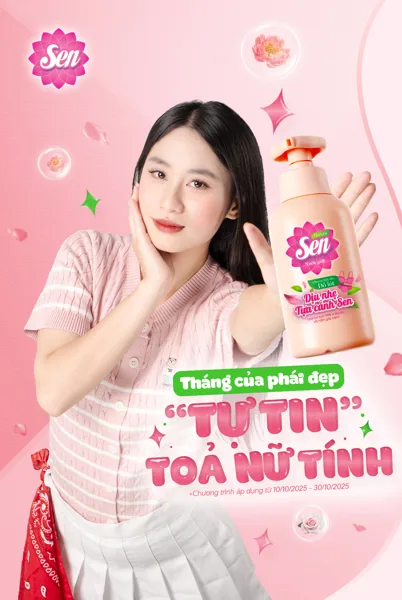THÁNG CỦA NÀNG – SEN “CHƠI LỚN” VỚI ƯU ĐÃI SIÊU XINH
