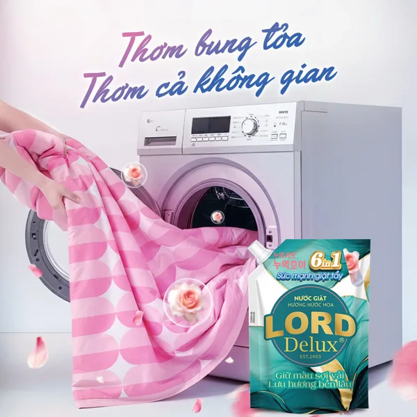 Nước Giặt Lord Delux – Đẳng Cấp Hương Nước Hoa Cho Trang Phục