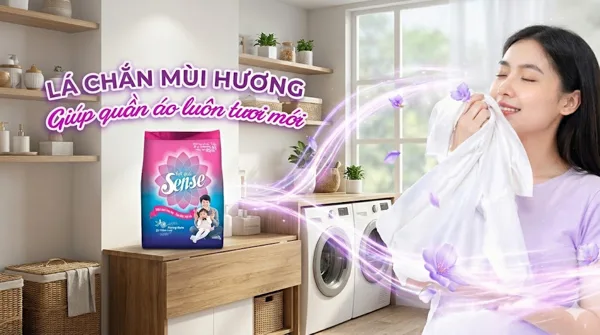 Bột Giặt SENSE Hương Thơm Gợi Cảm Xúc – Khi Việc Giặt Giũ Không Chỉ Là Làm Sạch