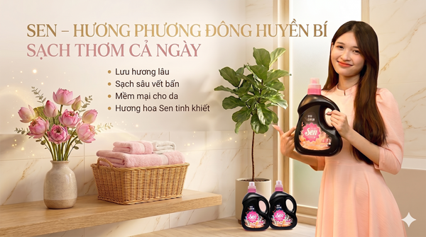 Sen Huyền Bí Hương Nước Hoa – Lưu Hương Sang Trọng, Mềm Mại Từng Sợi Vải