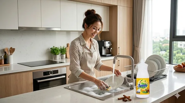 Review Chi Tiết Nước Rửa Chén Senny Hương Quế 750g Từ Góc Nhìn Của Người Nội Trợ Việt
