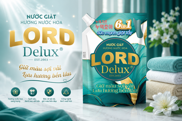 Đánh Giá Nước Giặt Lord Delux Hương Nước Hoa Pháp: "Giặt Sang, Thơm Đậm" Có Thực Sự Tốt?