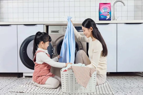 Sense laundry detergent - Removes the obsession of the whole family