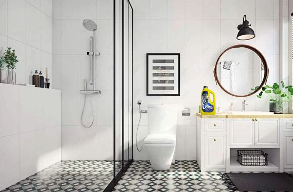 Sanitize the bathroom, clean the super clean toilet with Lord's multi-function cleaner
