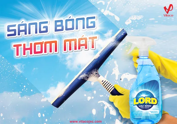 Lord Glass Cleaner Clear and transparent - No blemishes