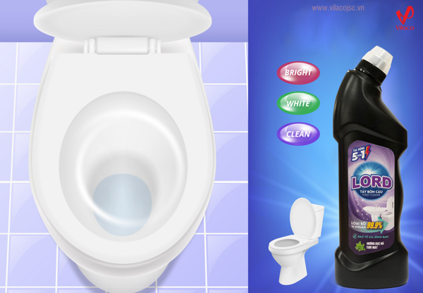 Super antibacterial weapon, eliminating odors - Lord toilet cleaner