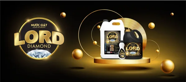 Quick wash - clean rinse, happy all week because Lord Diamond laundry detergent is available