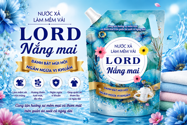 Đánh Giá Nước Xả Làm Mềm Vải Lord Nắng Mai Đậm Đặc Túi 3KG: Bí Quyết Giữ Quần Áo Thơm Mát Như Nắng Sớm