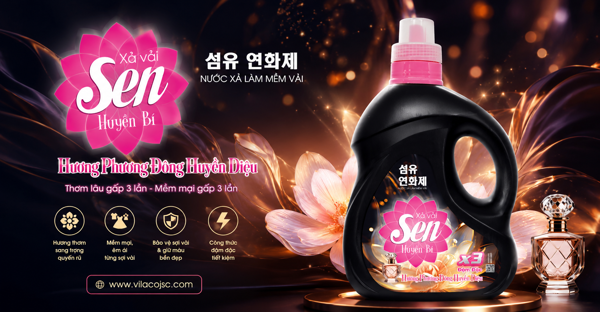 Review nước xả vải Sen Huyền Bí 2kg – Trải nghiệm hương thơm đậm đà, quần áo mềm mại