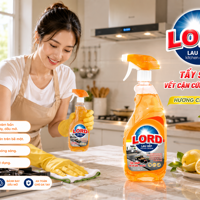 Nước Lau Bếp Lord Hương Chanh: Bí Quyết Đánh Bay Dầu Mỡ, Giữ Gian Bếp Sạch Bóng
