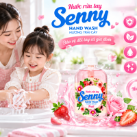 Nước Rửa Tay Senny Hương Trái Cây – Làm Sạch Đôi Tay, Thơm Mát Mỗi Ngày