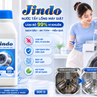 Nước Tẩy Lồng Máy Giặt Jindo 300G – Giải Pháp Vệ Sinh Lồng Máy Giặt Hiệu Quả