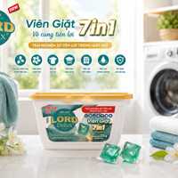 Viên Giặt Lord Delux Hương Nước Hoa – Giặt Sạch, Giữ Màu, Lưu Hương Bền Lâu