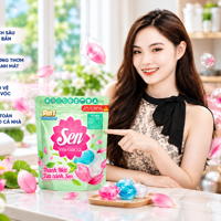 Viên Giặt Xả Sen 9in1: Bí Quyết Đơn Giản Hóa Công Việc Giặt Giũ Mỗi Ngày