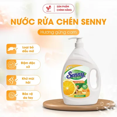 Senny Ginger & Orange Dishwashing Liquid 1.4kg