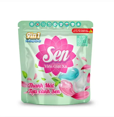 Sen Laundry Pods, Cool As A Lotus Petal