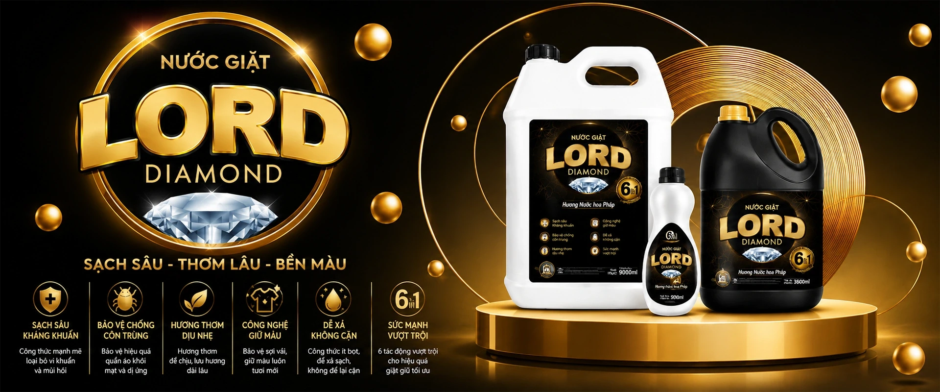 nước giặt lord gold