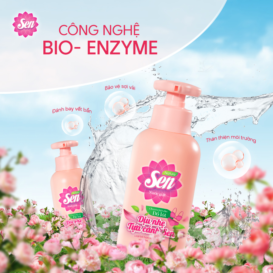 Nước Giặt Đồ Lót SEN 