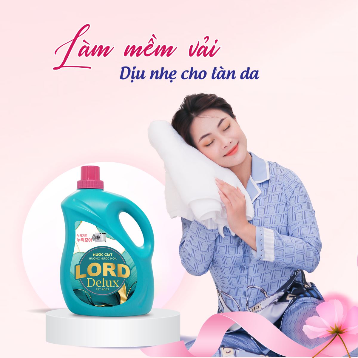 Lord Delux nước giặt hương nước hoa