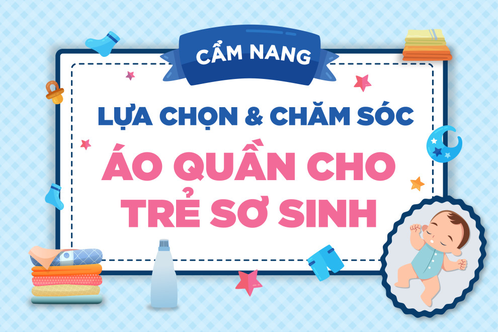 Phân loại quần áo trước khi giặt đồ cho trẻ sơ sinh