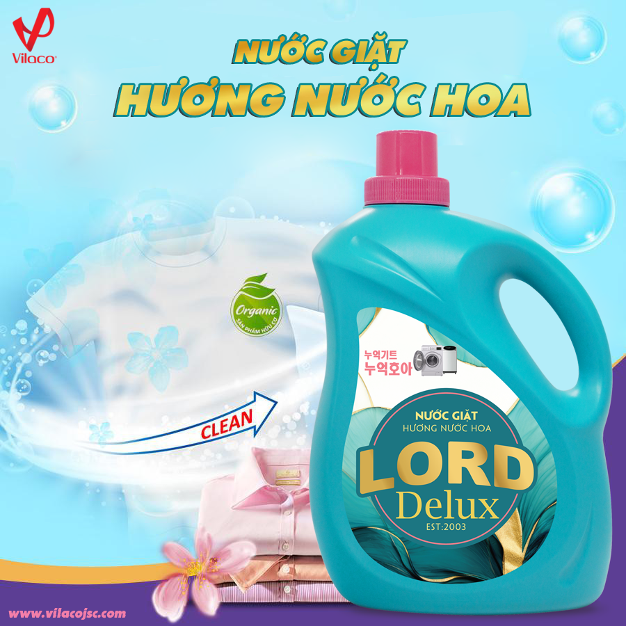 nước giặt hương nước hoa Lord Delux