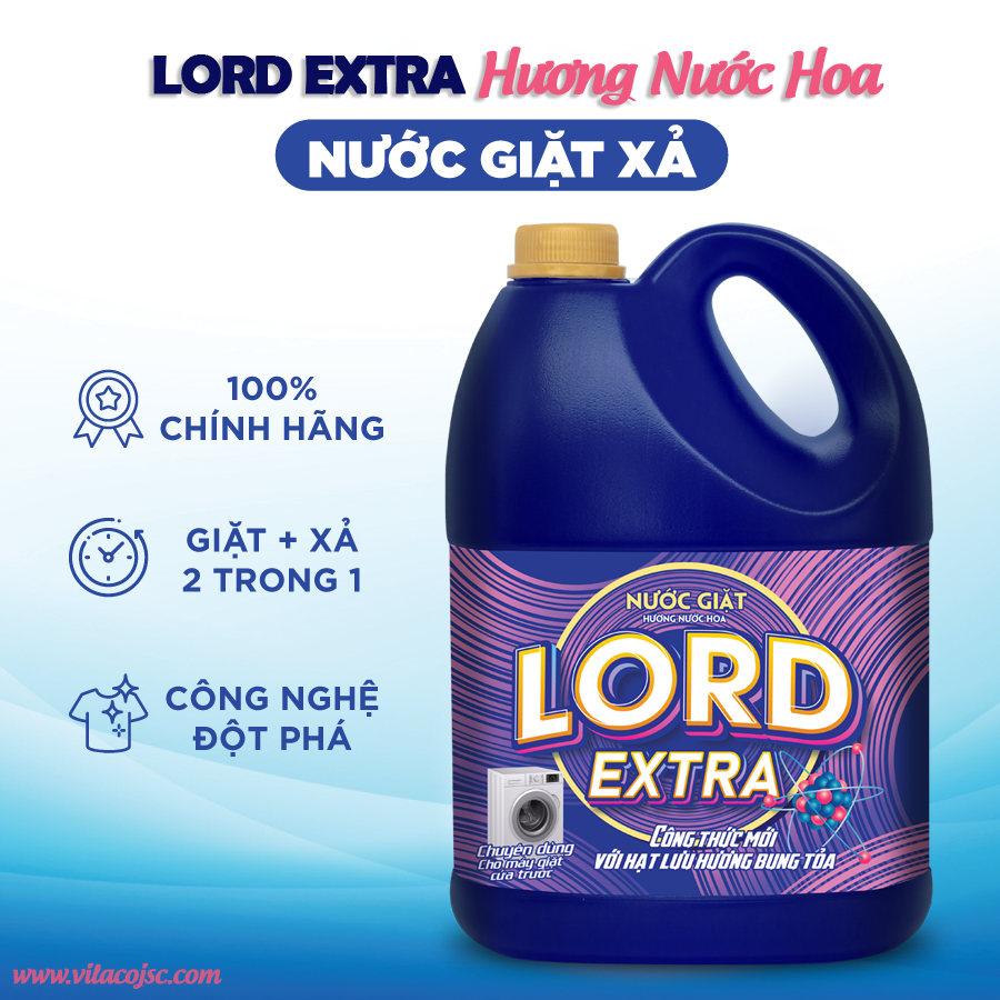 nước giặt hương nước hoa thơm lâu Lord extra