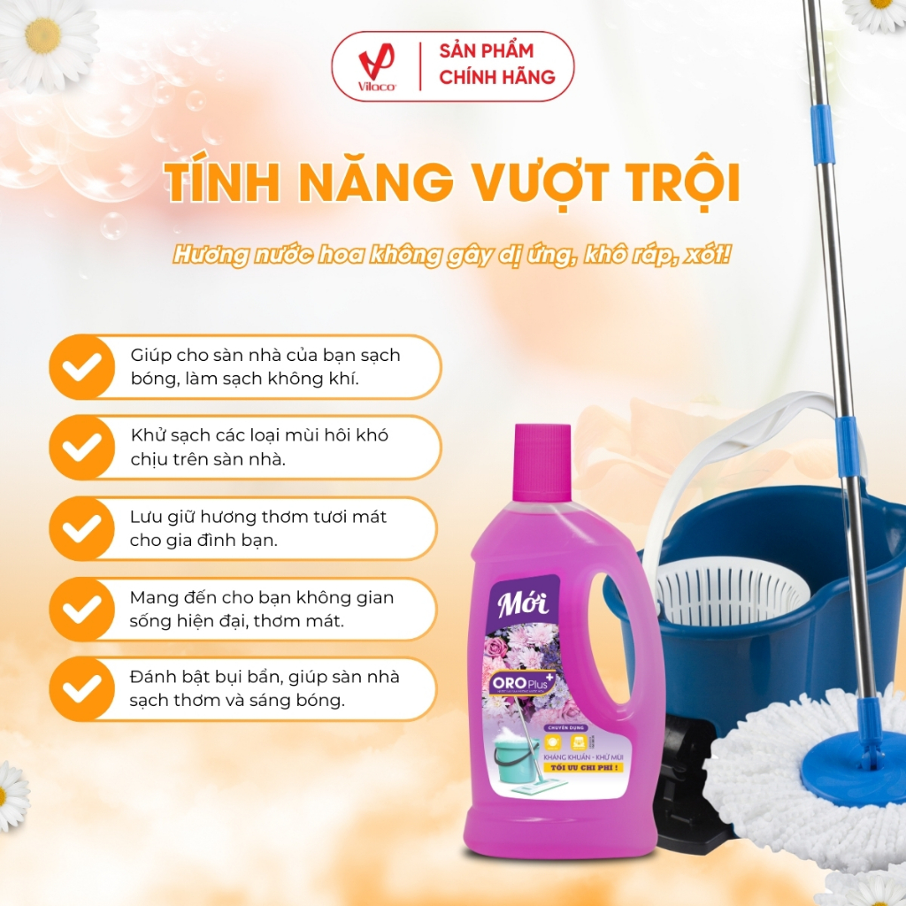 Nước Lau Sàn Oroplus Hương Nước Hoa 