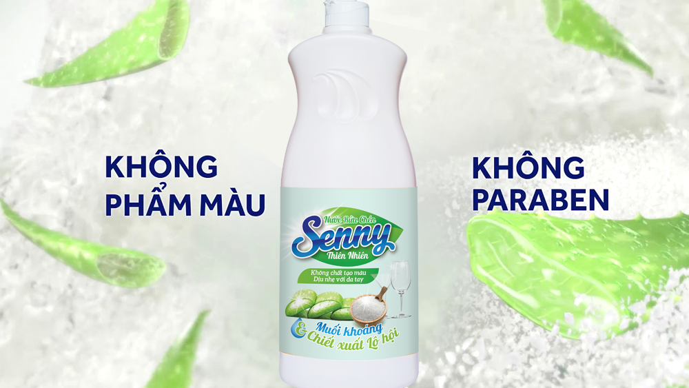 nước rửa chén Senny