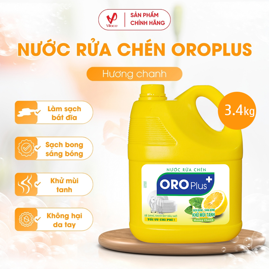 Nước rửa chén Oroplus Hương Chanh