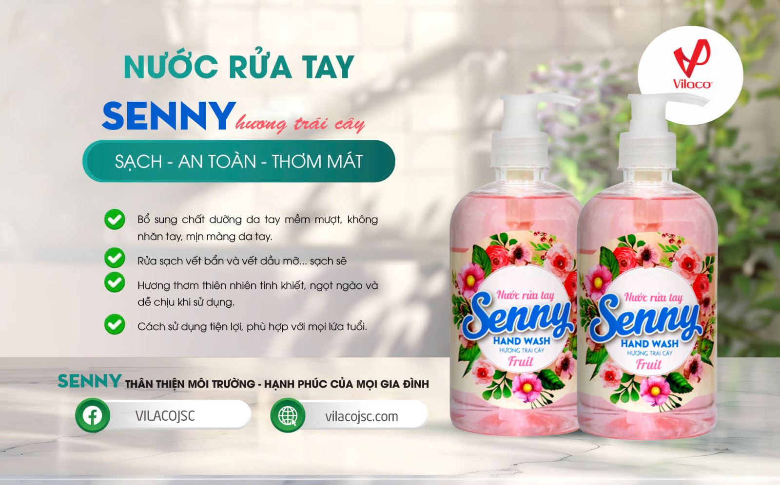 nước rửa tay Senny