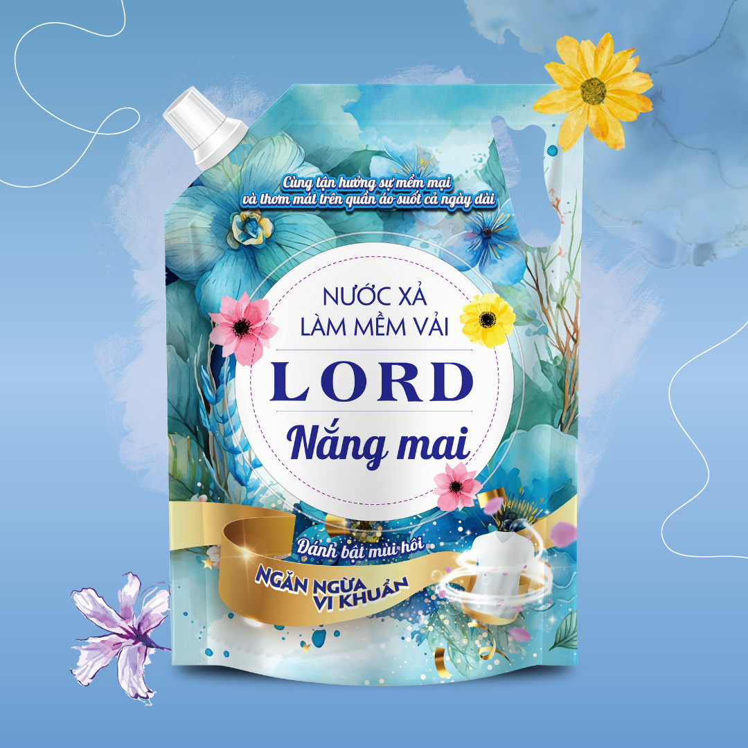 Nước Xả Lord Nắng Mai túi 3 kg