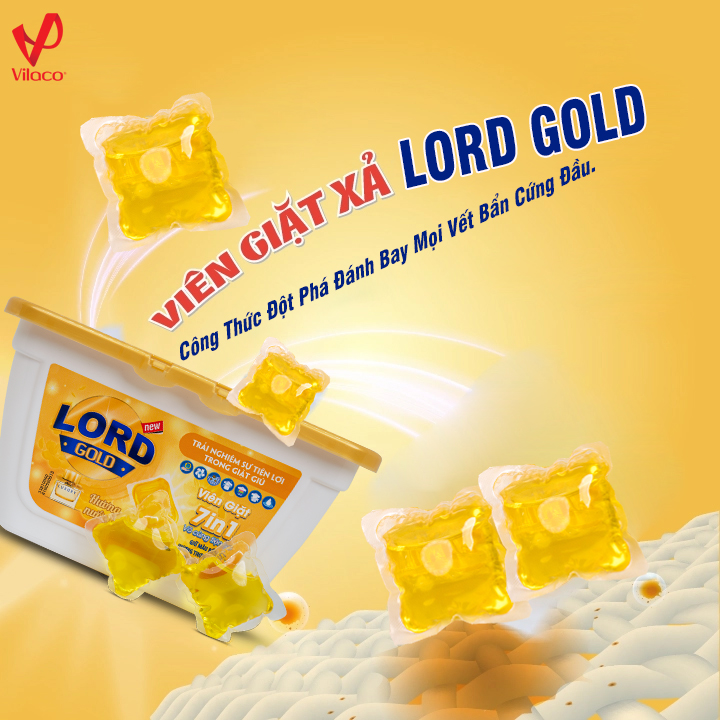 Viên Giặt Lord Gold hương nước hoa
