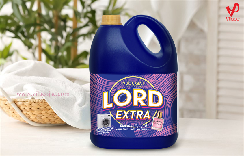 Nước giặt Lord extra tươi màu bền vải - Áo quần đẹp mãi