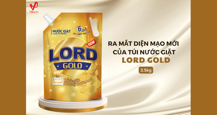 RA MẮT DIỆN MẠO MỚI CỦA TÚI NƯỚC GIẶT LORD GOLD 3.5 KG