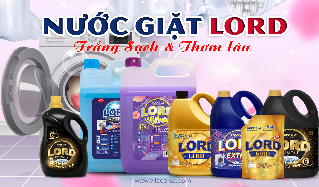 Top nước giặt xả cao cấp đậm đặc Lord thơm lâu được yêu thích nhất hiện nay