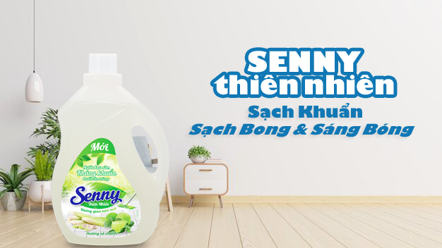 Nước lau sàn Senny sả chanh - Hương sả chanh tự nhiên