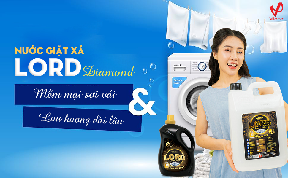 Tỏa Sáng Cùng Lord Diamond - Nước Giặt Hương Nước Hoa Cao Cấp