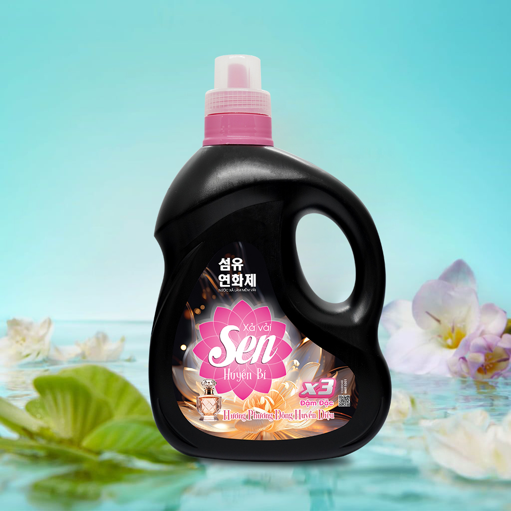 Nước xả vải Sen Huyền Bí – Thơm Lâu Dịu Nhẹ, Đậm Dấu Yêu Thương